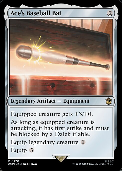Ace's Baseball Bat (Foil)