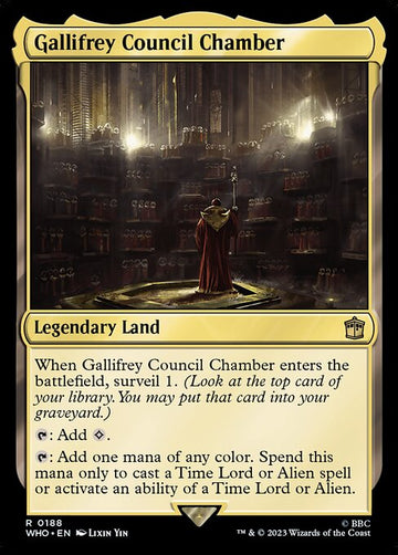 Gallifrey Council Chamber (Foil)