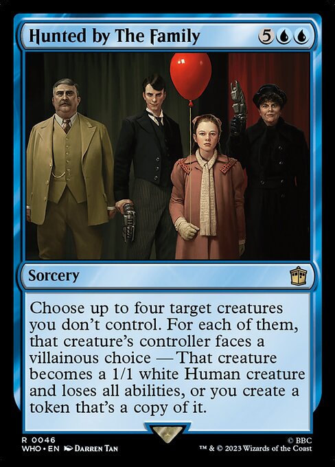 Hunted by The Family (Foil)