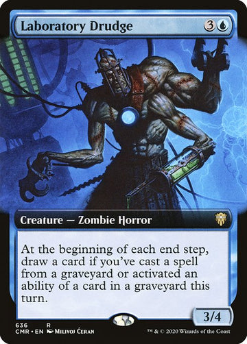 Laboratory Drudge (Extended Art)