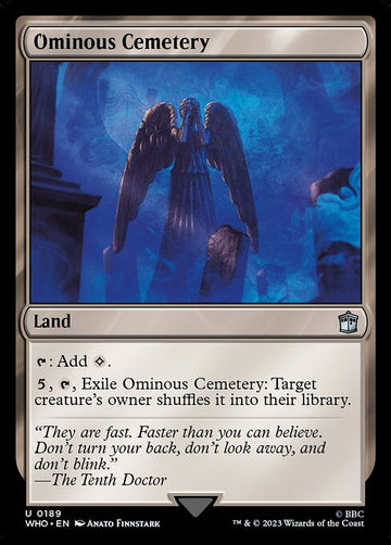 Ominous Cemetery (Foil)