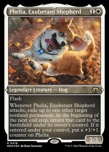 Phelia, Exuberant Shepherd (Foil Etched)