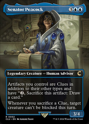Senator Peacock (Borderless)