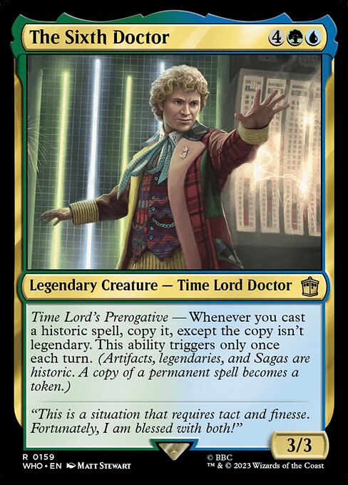 The Sixth Doctor (Foil)