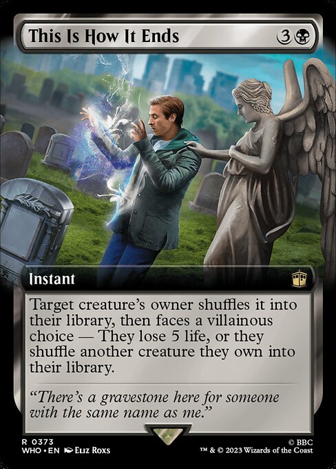 This Is How It Ends (Foil)